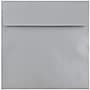 JAM Paper 6.5 x 6.5 Square Metallic Invitation Envelopes, Stardream Silver, 25/Pack (GCST509)~#|#~m005744868_sc7