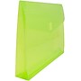 JAM Paper Standard Plastic Document File, Letter, Lime Green, 12/Pack (218V2LI)~#|#~m005744895_sc7