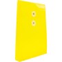 JAM Paper Plastic Filing Envelope with Button & String Closure, Yellow, 12/Pack (472B1YE)~#|#~m005744939_sc7