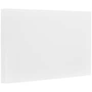 JAM Paper® Blank Flat Note Cards, A7 Size, 5 1/8 x 7, White, 50/Pack (1751006i)