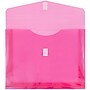 JAM Paper Standard Plastic Document File, Letter, Fuchsia Pink, 12/Pack (218V2FU)~#|#~m005745162_sc7
