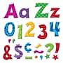 Trend Enterprises® Furry+Friends™ Combo Ready Letter Set, 4", Patchwork~#|#~m005745583_sc7