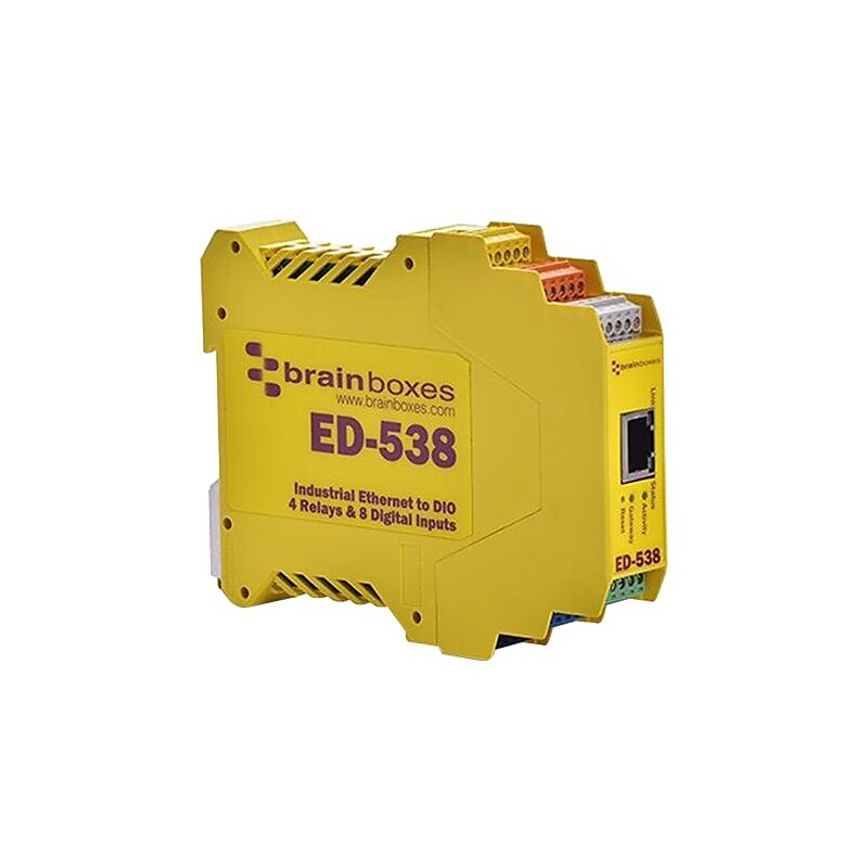 Brainboxes Ethernet to Digital IO Relay Gateway (ED-538) image 1