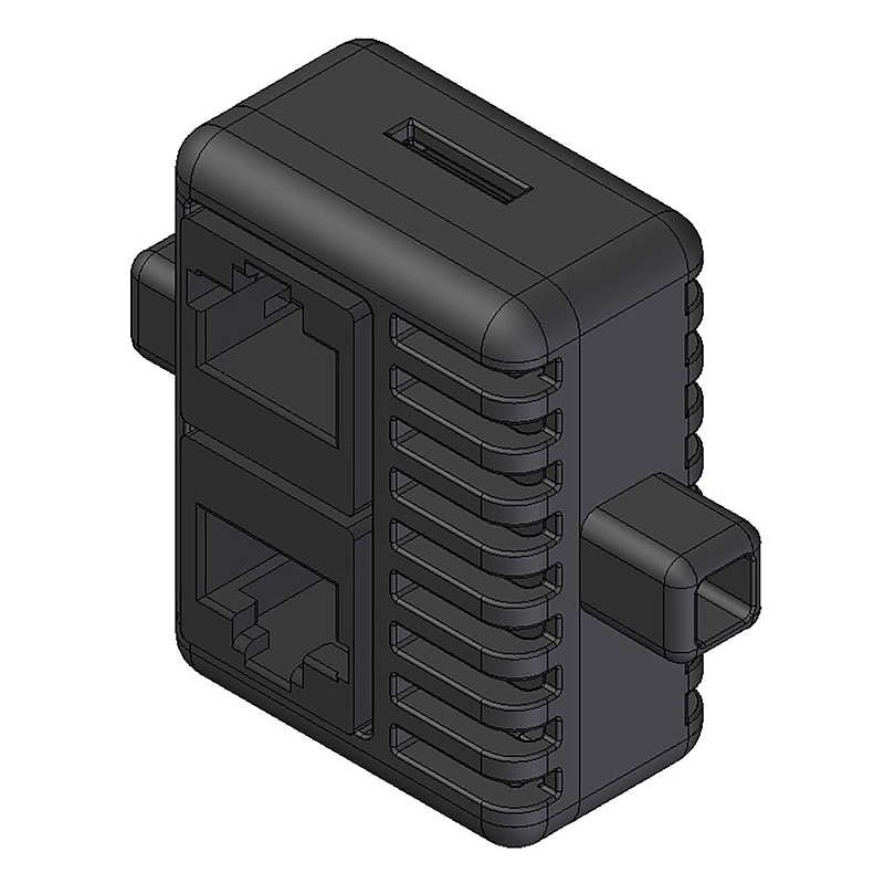 Liebert Monitored Power Distribution Unit, Black (SN-TH) image 1