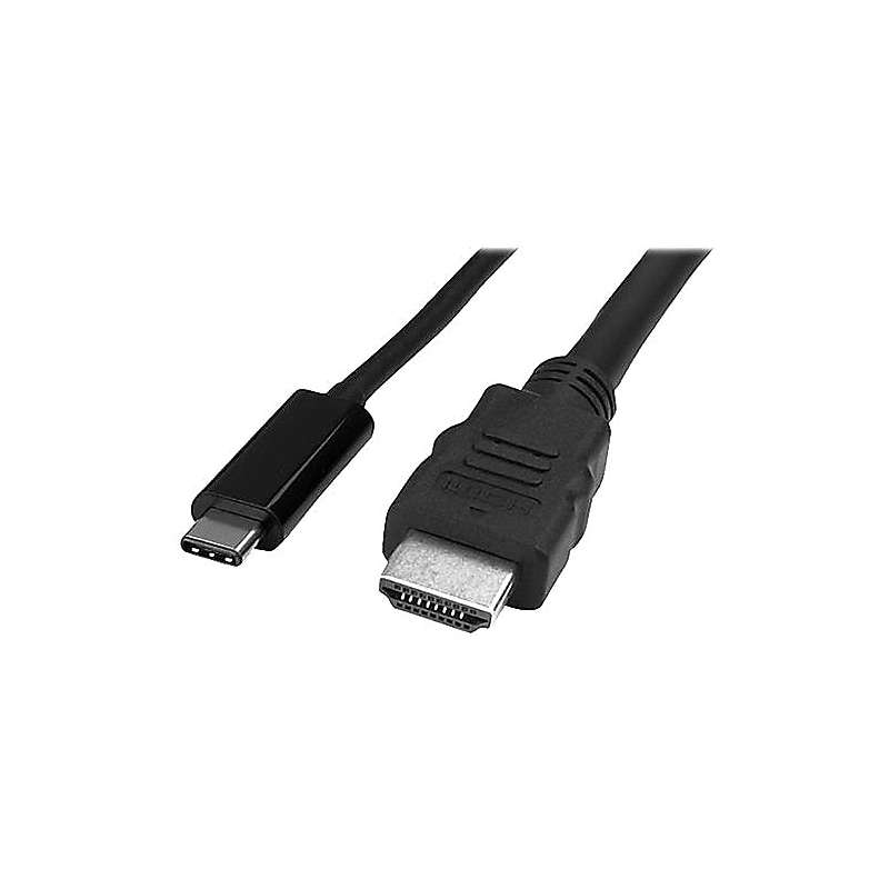 StarTech USB-C to HDMI Male/Male Adapter Cable, 1 m, Black (CDP2HDMM1MB) image 1