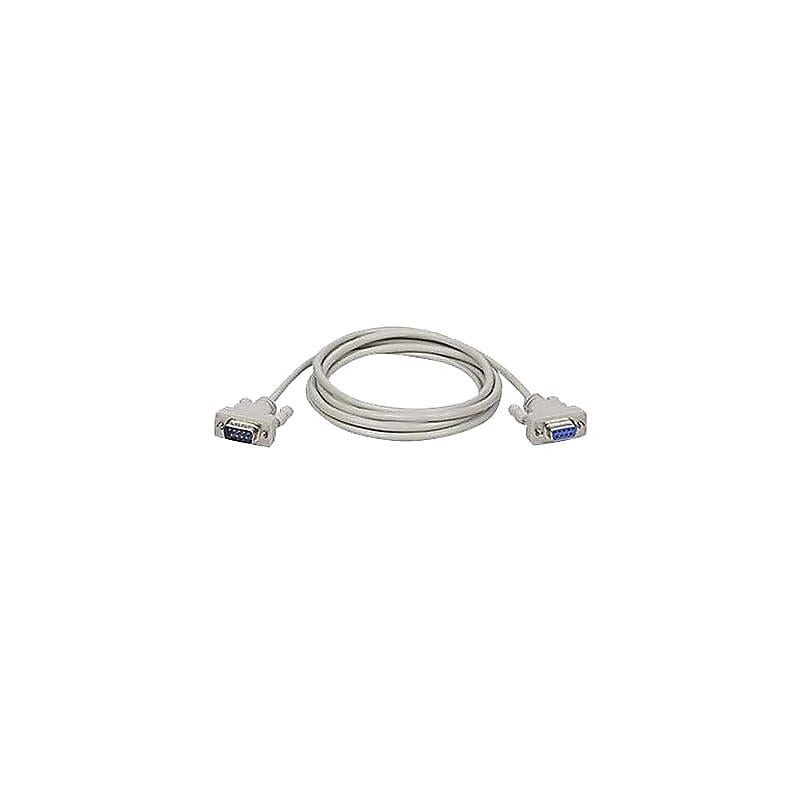 Tripp Lite 6' CGA/EGA Serial Extension Cable, Gray image 1