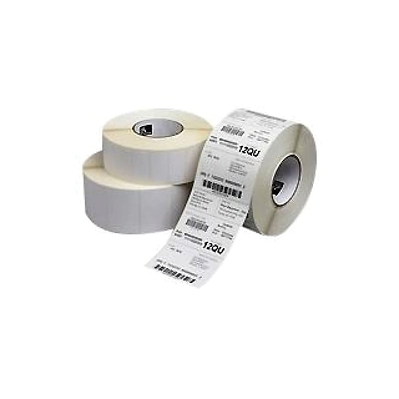 Zebra® 4" x 3" Thermal Label, White, 12/Pack image 1