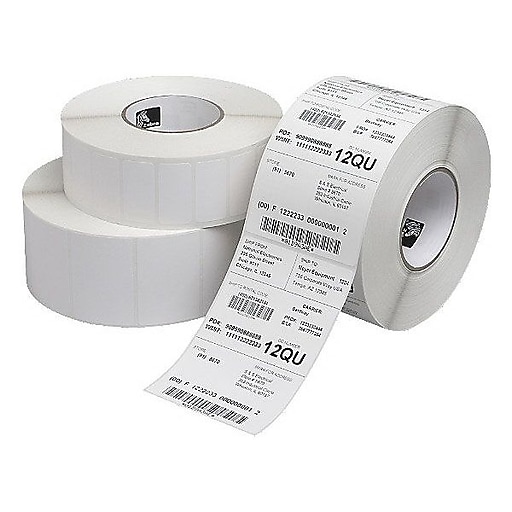 Zebra Thermal Barcode Label, 3