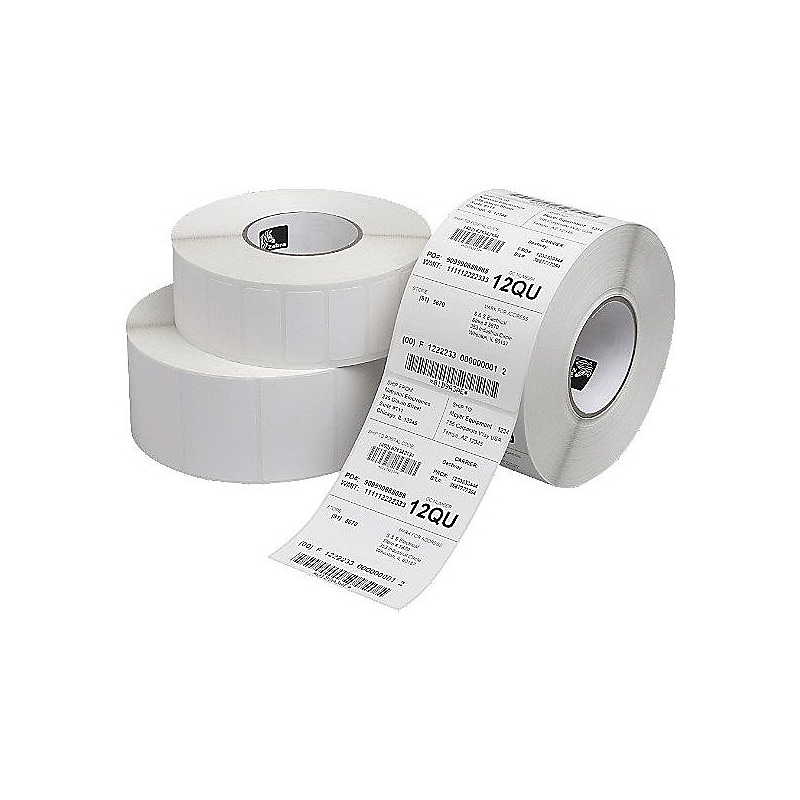 Zebra® 3" x 1" Thermal Label, White, 6/Pack image 1