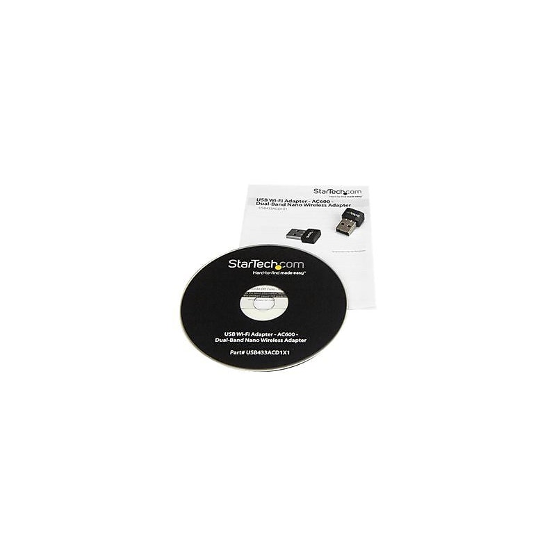 StarTech USB Wi-Fi Adapter AC600 Dual-Band Nano Wireless Adapter Network Adapter USB 2.0 image 1