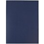JAM Paper 2-Pocket Textured Linen Business Folders, Navy Blue, 25/Pack (386LNAA)~#|#~m005757390_sc7