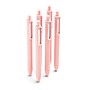 Poppin Luxe Retractable Gel Pen, Fine Point, Black Ink, 6/Pack (104448-US)~#|#~m005806004_sc7
