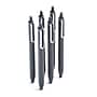 Poppin Luxe Retractable Gel Pen, Medium Point, Black Ink, 6/Pack (104449)~#|#~m005806006_sc7