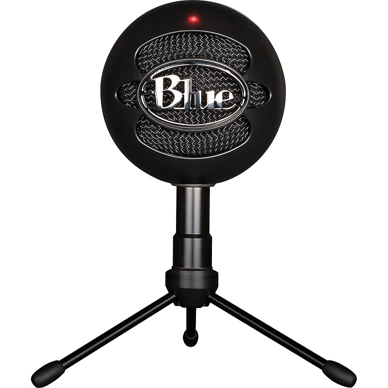 Blue Microphones Snowball Ice USB Condenser Microphone, Black (988-000067) image 1