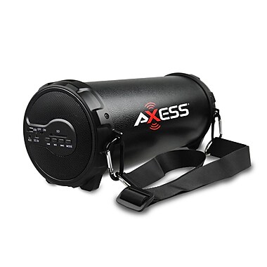 Axess SPBT1038 2.1-Channel Outdoor Passive Hi-Fi Wireless Bluetooth Speaker with 3″ Subwoofer