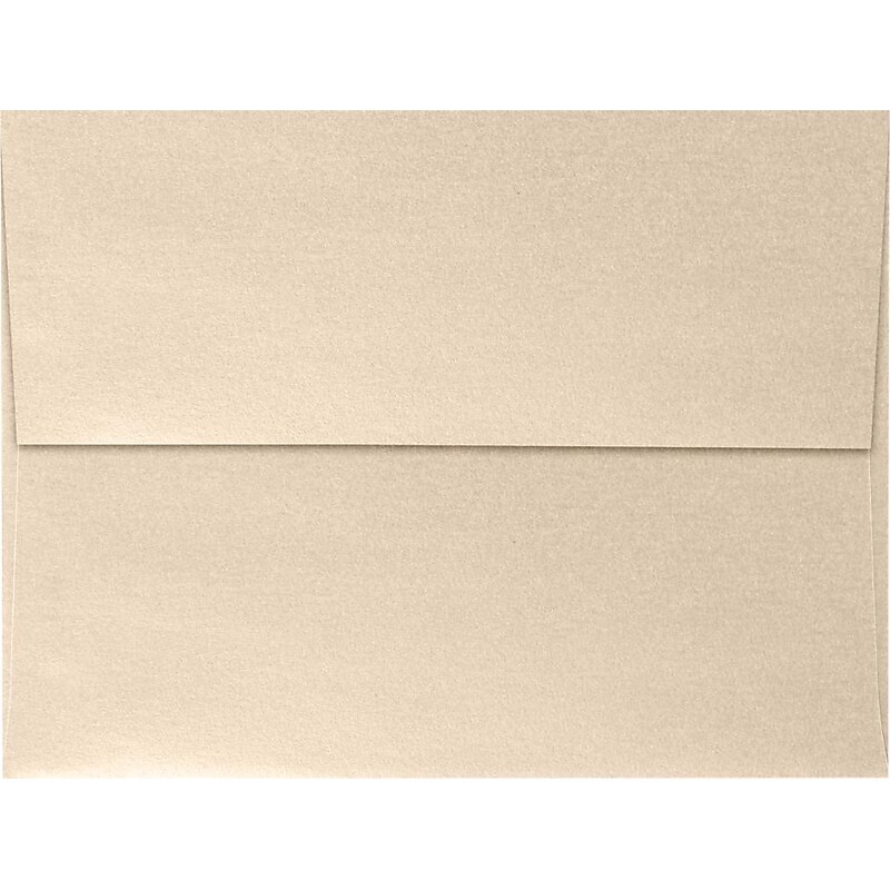 LUX A7 Invitation Envelopes (5 1/4 x 7 1/4) 250/Box, Taupe Metallic (5380-M09-250) image 1
