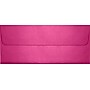 LUX 4 1/8" x 9 1/2" #10 80lbs. Square Flap Envelopes W/Glue Closure, Azalea Metallic Pink~#|#~m005823902_sc7