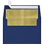 LUX A4 Foil Lined Invitation Envelopes (4 1/4 x 6 1/4) 50/Box, Navy w/Gold LUX Lining (FLNV4872-04-50)~#|#~m005823923_sc7