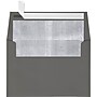 LUX A4 Foil Lined Invitation Envelopes (4 1/4 x 6 1/4) 50/Box, Smoke w/Silver LUX Lining (FLSM4872-03-50)~#|#~m005823926_sc7