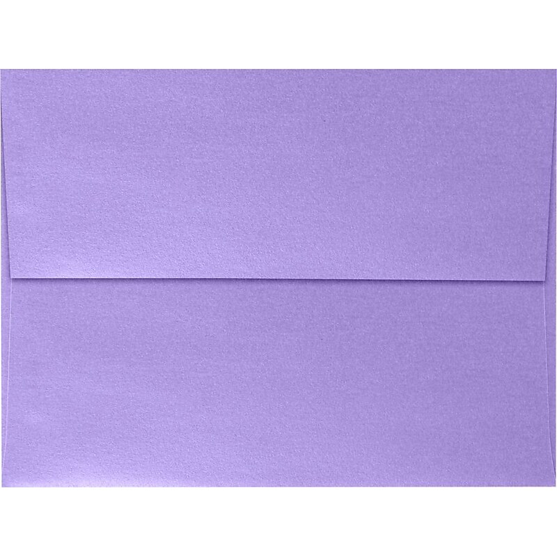 LUX A7 Invitation Envelopes (5 1/4 x 7 1/4) 50/Box, Amethyst Metallic (5380-17-50) image 1