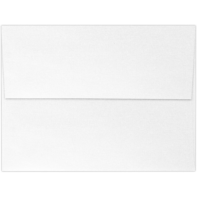 LUX A7 Invitation Envelopes (5 1/4 x 7 1/4) 50/Box, Crystal Metallic (5380-30-50) image 1