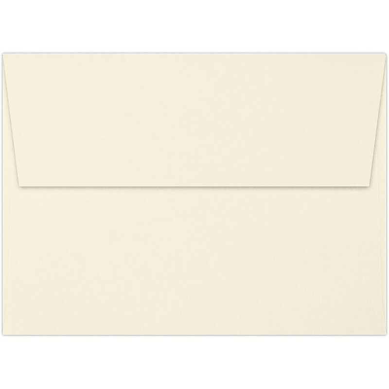 LUX A7 Invitation Envelopes (5 1/4 x 7 1/4) 50/Box, Natural - 100% Recycled (4880-NPC-50) image 1