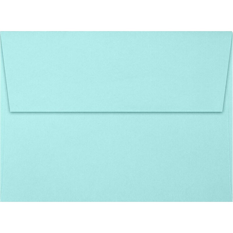 LUX A7 Invitation Envelopes (5 1/4 x 7 1/4) 250/Box, Seafoam (LUX-4880-113250) image 1