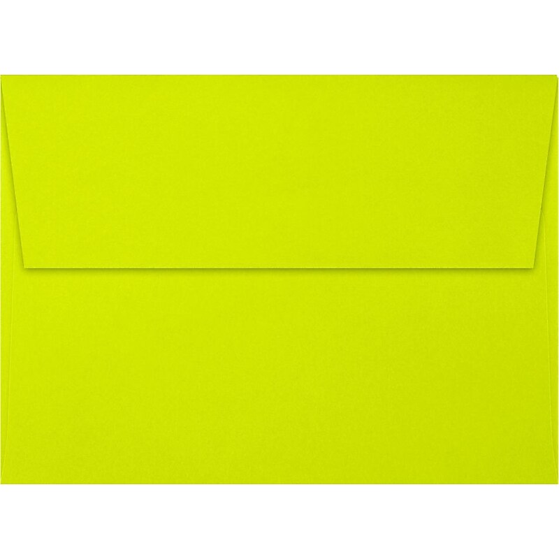LUX A7 Invitation Envelopes (5 1/4 x 7 1/4) 250/Box, Wasabi (FE4280-22-250) image 1