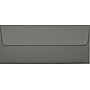 LUX 80lbs. 4 1/8" x 9 1/2" #10 Business Envelopes W/Peel & Press, Smoke Gray, 1000/BX~#|#~m005824005_sc7