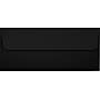 LUX 80lbs. 4 1/8" x 9 1/2" #10 Square Flap Envelopes, Midnight Black, 250/BX~#|#~m005824009_sc7
