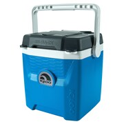 Igloo 18 Can Quantum Cooler; Electric Blue/Carbonite/White by