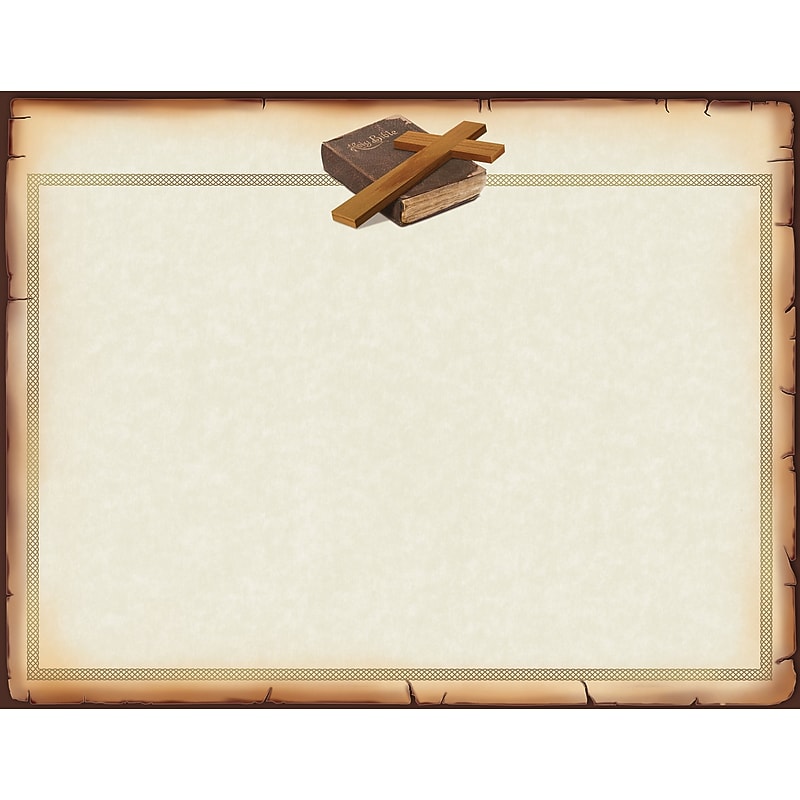 Great Papers! Holy Certificates, 8.5" x 11", 15/Pack (2015108MC) image 1