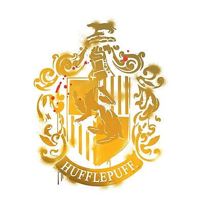 Advanced Graphics Harry Potter 7 Hufflepuff Crest Wall Decal