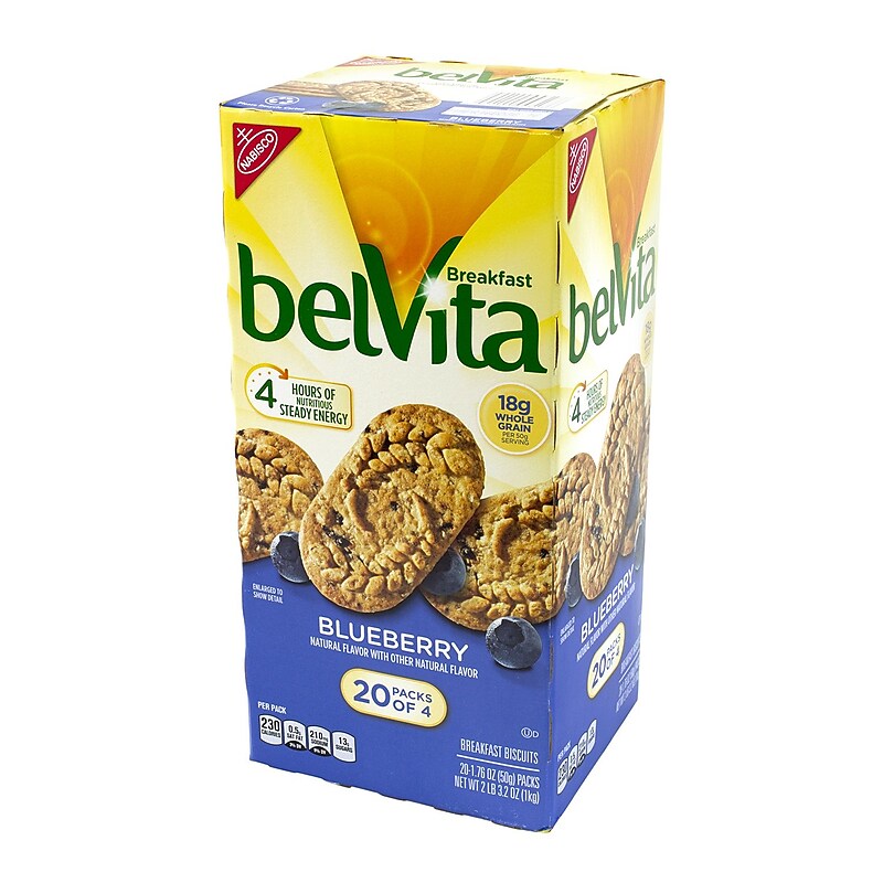 BelVita Blueberry Breakfast Bar, 20 Bars/Box (220-00506) image 1