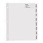Avery Big Tab Printable Paper Dividers with Large White Labels, 8 Tabs, White, 4 Sets/Pack (14439)~#|#~m006009028_sc7