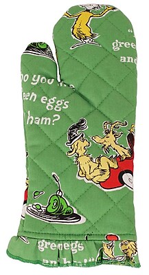 ASD Living Dr. Seuss Eggs and Ham BBQ Oven Mitts