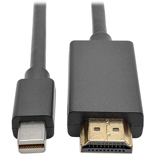 Tripp Lite 3ft Mini Displayport to HDMI Adapter Converter Cable MDPHDMI M/M 1080p at Staples