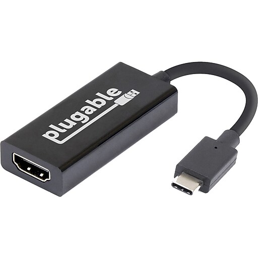 Plugable USBCHDMI Graphic Adapter, USB 3.1 TypeC Staples