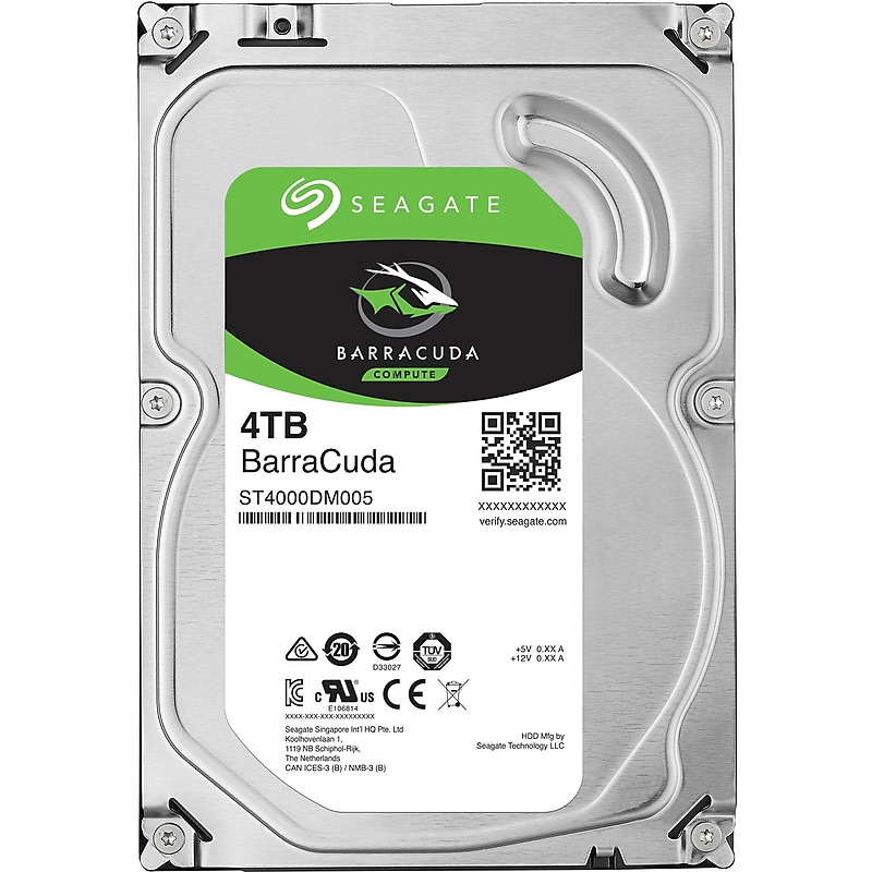 Seagate Barracuda ST4000LM024 4 TB 2.5" Internal Hard Drive (ST4000LM024) image 1