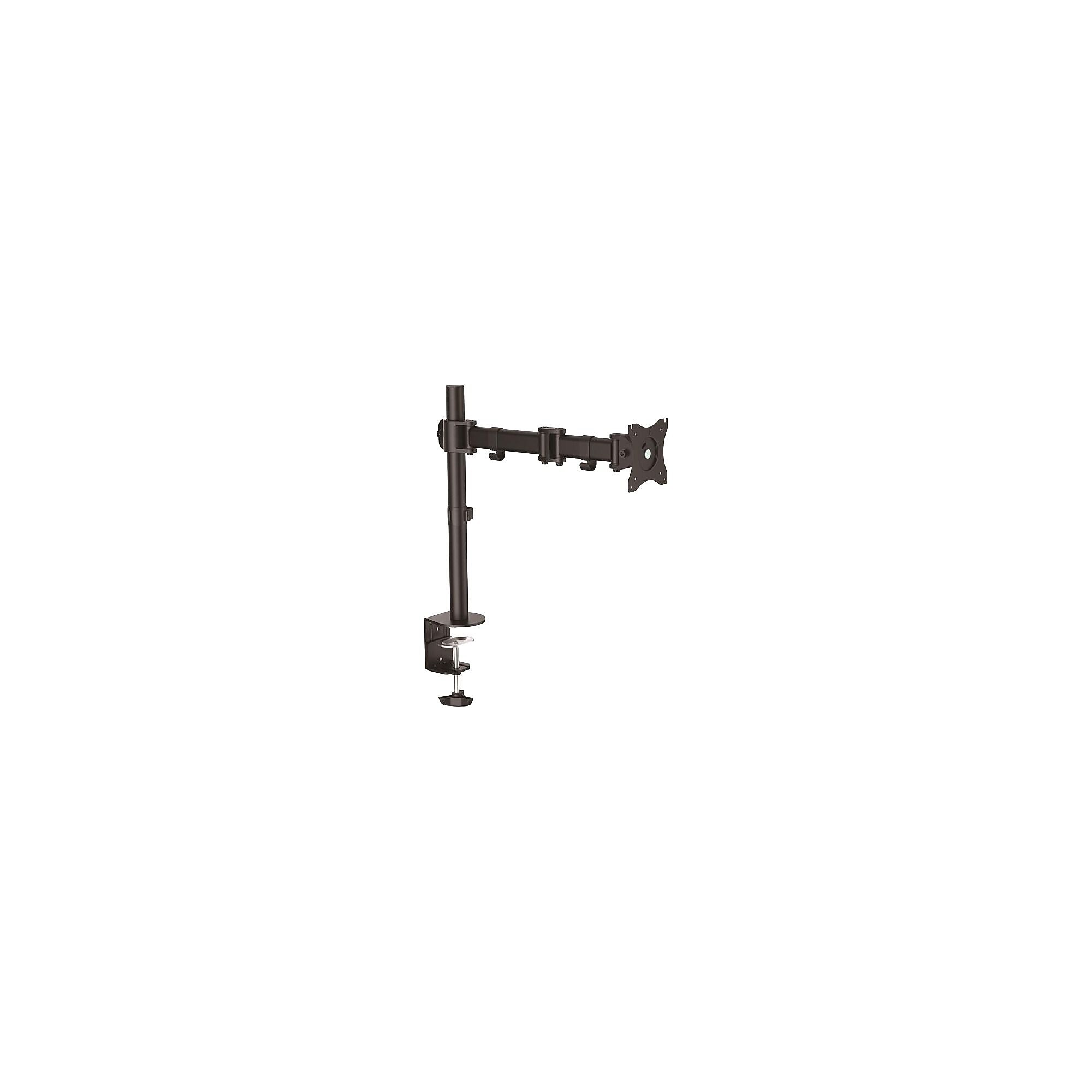 StarTech Desk-Mount Monitor Heavy Duty Adjustable Arm, Up to 27″, Black (ARMPIVOTB) Simolary simolary.com