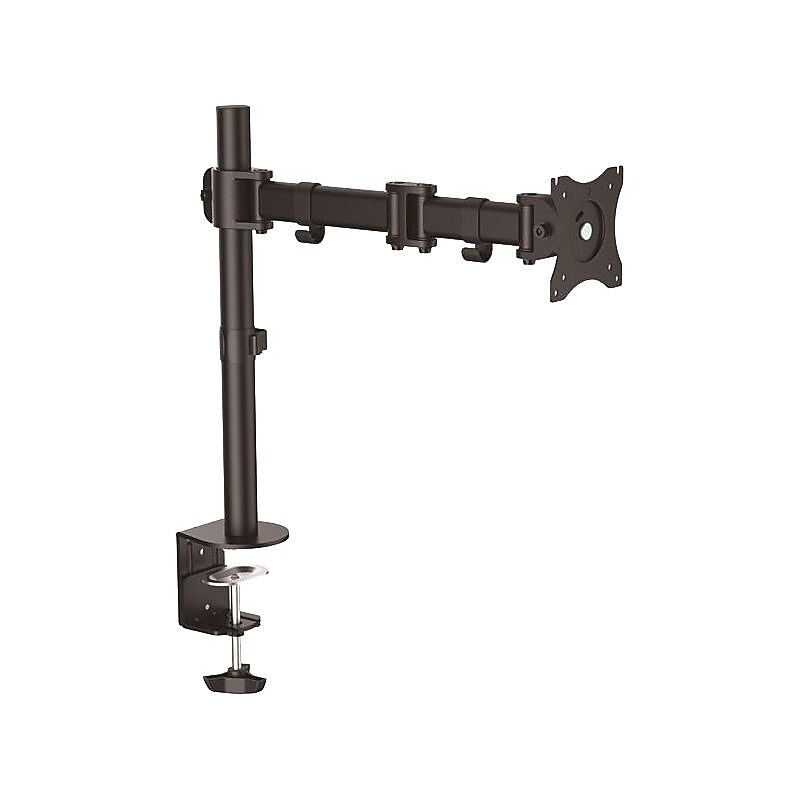StarTech Desk-Mount Monitor Heavy Duty Adjustable Arm, Up to 27", Black (ARMPIVOTB) image 1