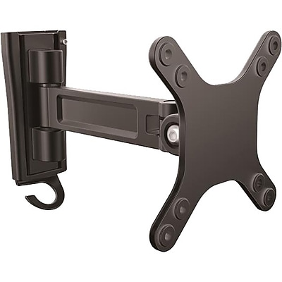 StarTech Wall Mount Monitor Arm, Single Swivel, Adjustable Arm, Up 27″, Black (ARMWALLS) Sansujyuku sansujyuku.com