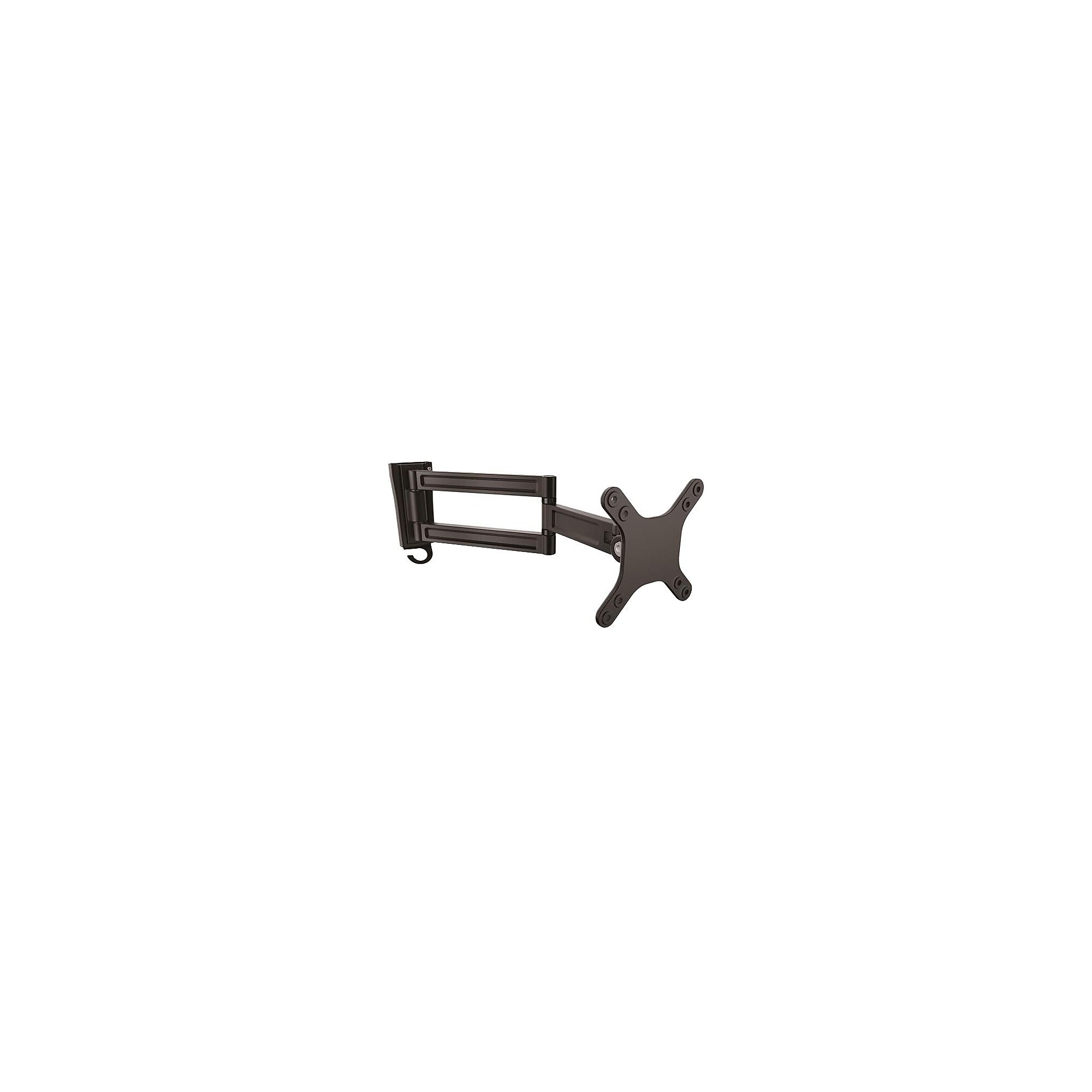 StarTech Wall Mount Monitor Arm, Dual Swivel, Up to 27″, Black (ARMWALLDS) Simolary simolary.com 6