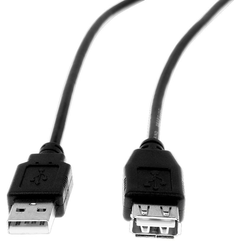 Rocstor Premier USB 2.0 Extension Cable A to A, M/F, 10 ft image 1