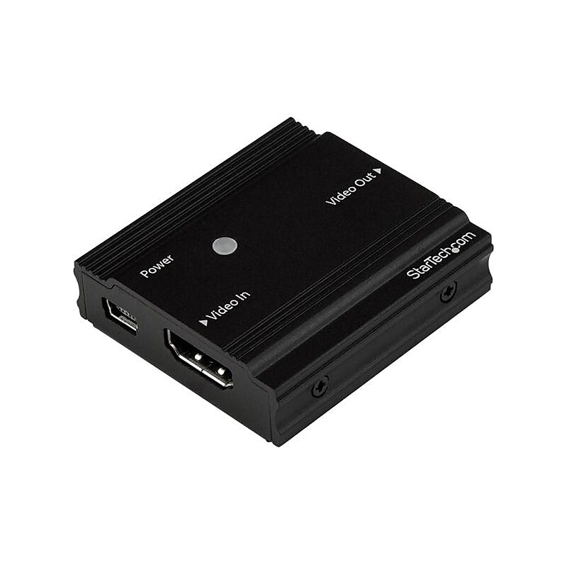 StarTech.com HDMI Signal Booster, HDMI Repeater Extender, 4K 60Hz image 1
