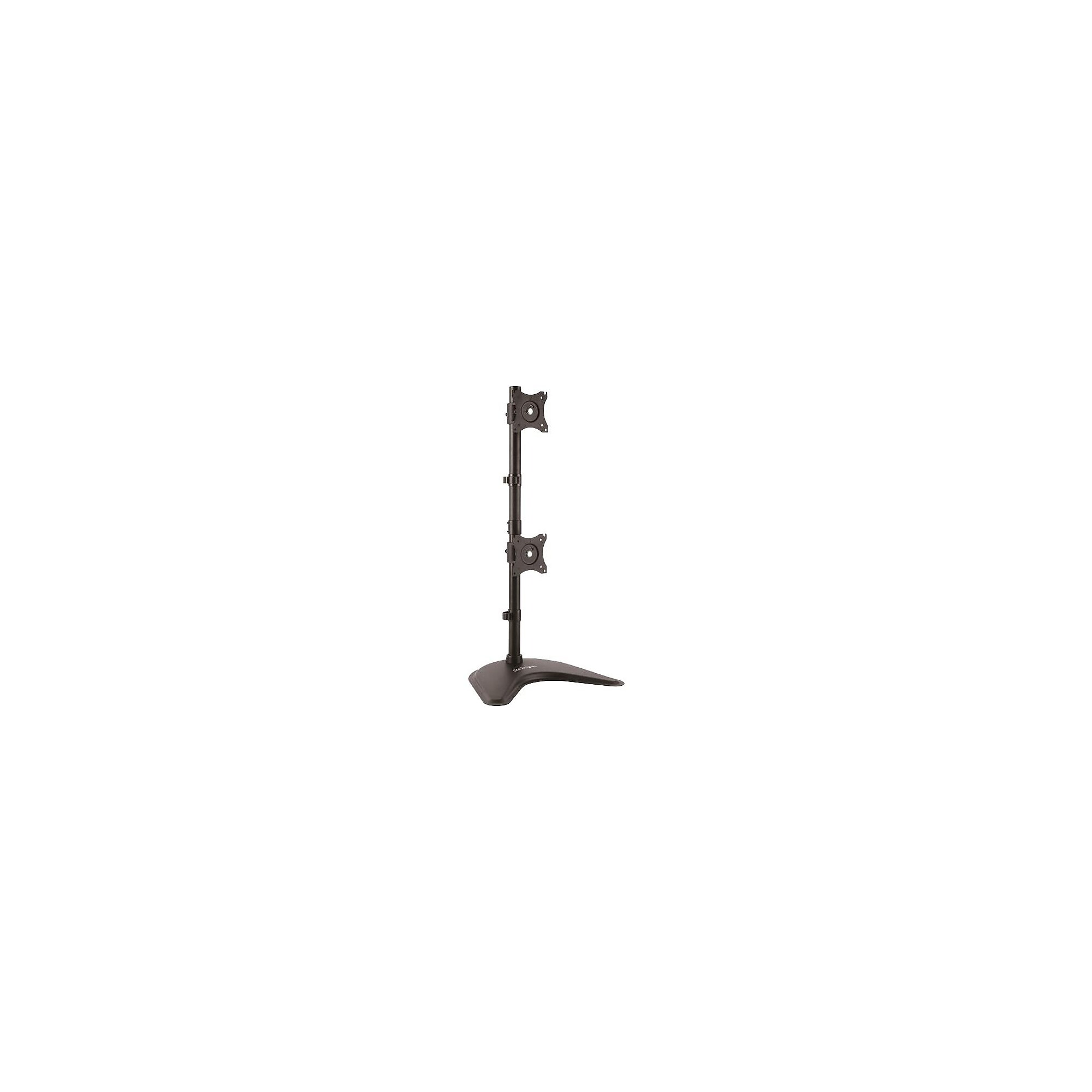 StarTech Vertical Dual Monitor Stand, Steel, Adjustable, Up to 27″, Black (ARMBARDUOV) Sansujyuku sansujyuku.com