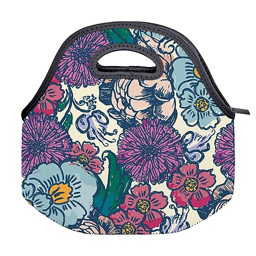 Shop Staples for Erin Condren Lunch Tote, Floral Ink (ACC LNT 01)