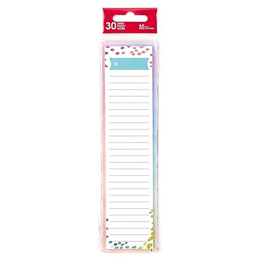 Erin Condren Mini Sticky Notepad, Painted Petals (ACC STY NP) at Staples