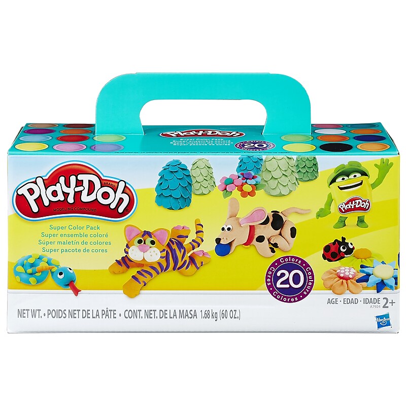 Hasbro Play-Doh® Super Color Pack, 3 oz. Cans, 20/Pack image 1