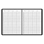 AT-A-GLANCE Four-Person Group 10.875" x 8.5" Daily Appointment Book, Faux Leather Cover, Black (80-310-05)~#|#~m006127783_sc7